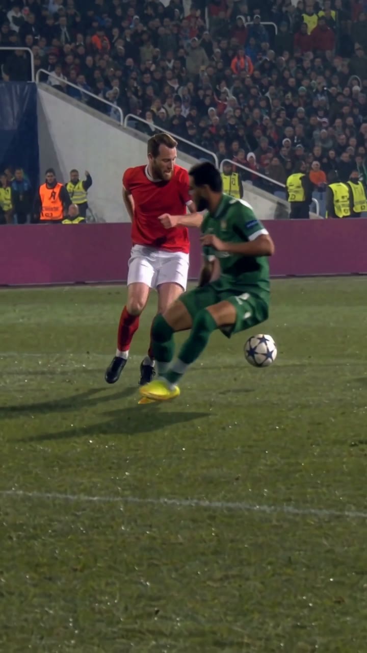 Ozil goal AI video — Red & White kit